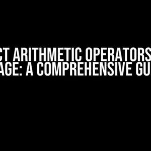 Detect Arithmetic Operators in an Image: A Comprehensive Guide